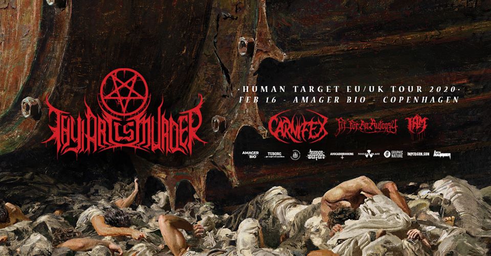 Thy Art Is Murder (Amager Bio, København)